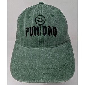 Fun Dad TV Dad Baseball Hat Cap Green Balloon Strapback Adjustable Street Wear